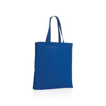XD Collection Impact AWARE™ Recycled cotton tote w/bottom 145g Aztec blue
