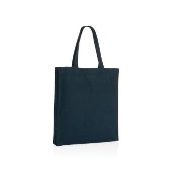 XD Collection Impact AWARE™ Recycled cotton tote w/bottom 145g Navy