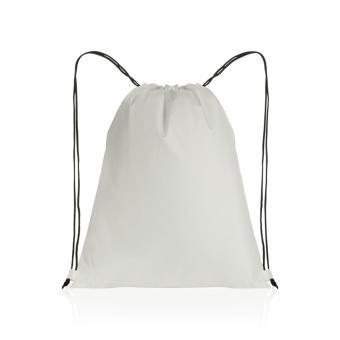 XD Collection Impact AWARE™ RPET 190T drawstring bag White