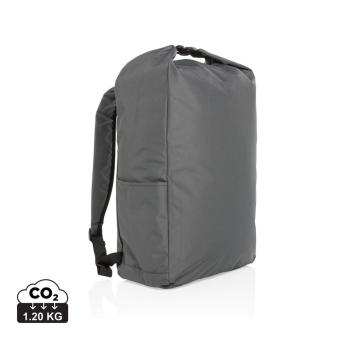 XD Collection Impact AWARE™ RPET lightweight rolltop backpack 