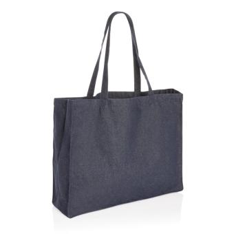 XD Collection Impact AWARE™ recycled denim shopper Aztec blue