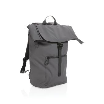 XD Collection Impact AWARE™ RPET wasserabweisender 15.6" Laptop-Rucksack Anthrazit