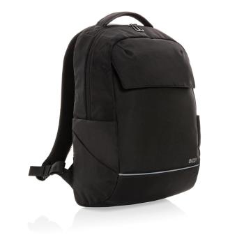 Swiss Peak Brooke AWARE™ RPET daily 15.6" laptop backpack Black