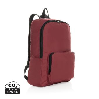 XD Collection Dillon AWARE™ RPET faltbarer klassischer Rucksack 