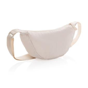 XD Collection Crescent AWARE™ RPET half moon sling bag Fawn