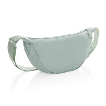 XD Collection Crescent AWARE™ RPET Half-Moon Sling Tasche Eisberggrün