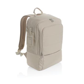 XD Xclusive Armond AWARE™ RPET 15.6 inch deluxe laptop backpack Fawn