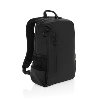 XD Xclusive Lima Aware™ RPET wasserabweisender 15,6" Laptop-Rucksack Schwarz