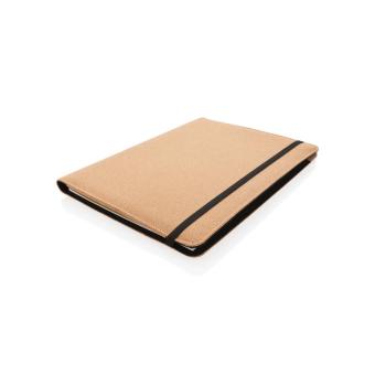 XD Collection Deluxe Kork Portfolio A4 mit Stift Braun