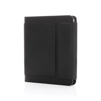 Swiss Peak Heritage RCS rPU A5 stone paper portfolio Black