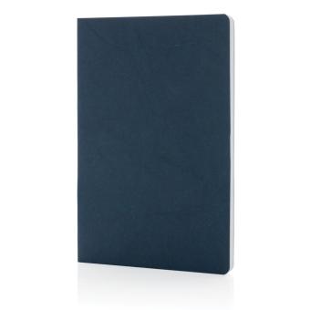 XD Collection Salton A5 GRS certified recycled paper notebook Aztec blue