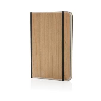 XD Collection Treeline A5 wooden cover deluxe notebook Brown