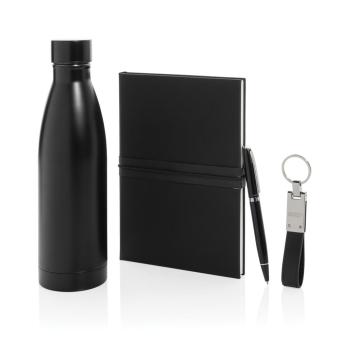 Swiss Peak RCS Deluxe Business-Set mit Flasche Schwarz
