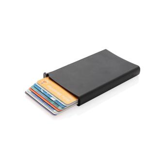 XD Collection Standard aluminium RFID cardholder Black