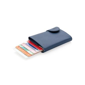 C-Secure RFID card holder & wallet Aztec blue