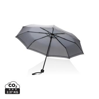 XD Collection 20.5"Impact AWARE™ RPET 190T pongee mini reflective umbrella 