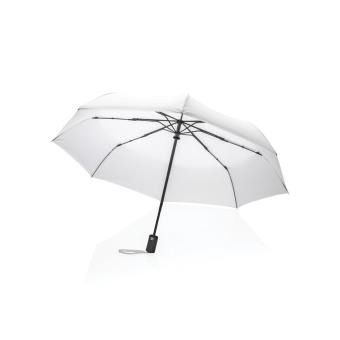 XD Collection 21" Impact AWARE™ RPET 190T auto open/close umbrella White