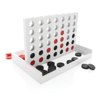 XD Collection Connect four wooden game White