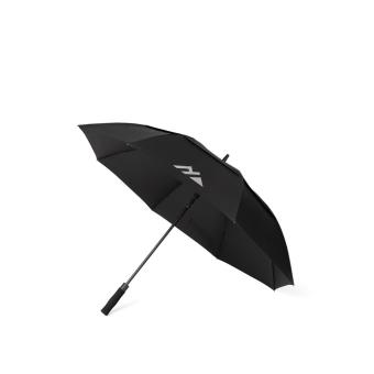 Nordic Drift Trail 27" AWARE™ RPET Sturm-Schirm mit UPF 50+ Schwarz