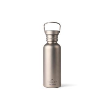 Nordic Drift Trail Ultra Light Titanium 600ml Water Bottle Silver