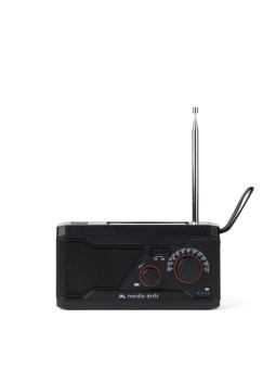 Nordic Drift Titan IPX4 multifunktionales Radio 4000mAh Schwarz