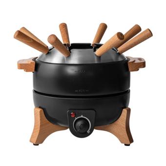 BOSKA Electric Party Fondue Set - 2.3L (EU Type F) Black