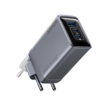Anker Prime Charger (100W, 3 Ports, GaN) Grau