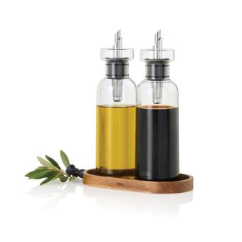 AdHoc Menage AromaPour Öl- und Essigspender-Set 300ml Transparent