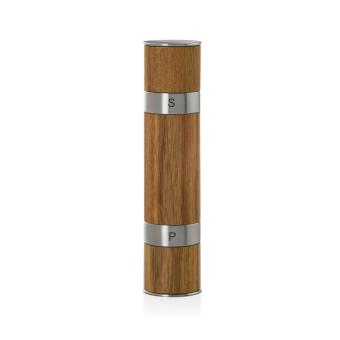 AdHoc Duomill Pepper and salt double mill Brown