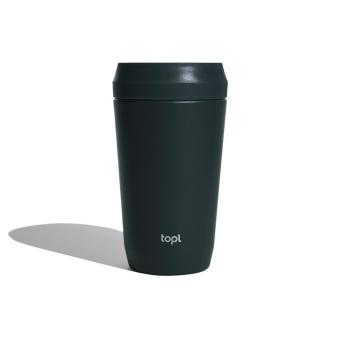 Topl Recycled Steel To Go Tumbler Patented 360 Lid 354ml Convoy grey