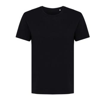 Iqoniq Yala Damen T-Shirt aus recycelter Baumwolle, schwarz Schwarz | XXS
