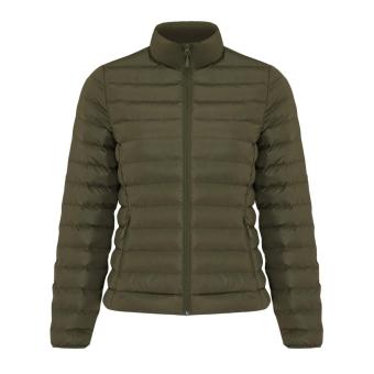 IQONIQ Maiko women recycled polyester padded jacket, khaki Khaki | XXS