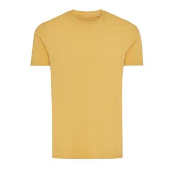 IQONIQ Bryce recycled cotton t-shirt, ocher yellow Ocher yellow | S