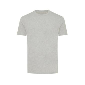 IQONIQ Manuel ungefärbtes T-Shirt aus recycelter Baumwolle, Grau meliert Grau meliert | XXS