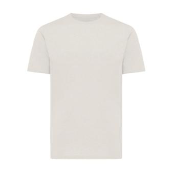 IQONIQ Sierra lightweight recycled cotton t-shirt, ivory white, pebble gray Ivory white, pebble gray | XXS