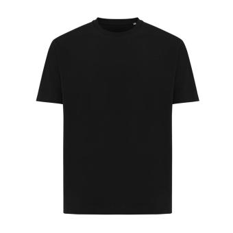 Iqoniq Teide T-Shirt aus recycelter Baumwolle, schwarz Schwarz | XS