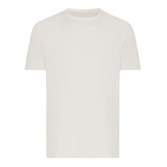 IQONIQ Brett recycled cotton t-shirt, ivory white, pebble gray Ivory white, pebble gray | XXS