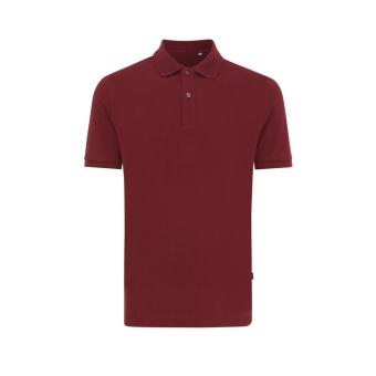 IQONIQ Yosemite recycled cotton pique polo, Burgundy red Burgundy red | XS