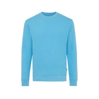 Iqoniq Zion recycled cotton crew neck, tranquil blue Tranquil blue | XXS