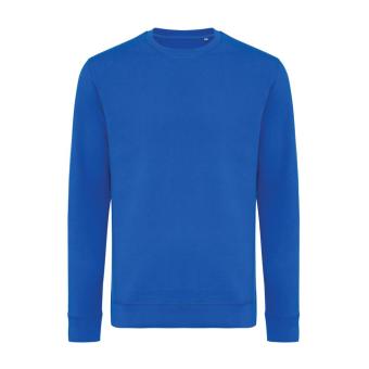 Iqoniq Zion Rundhals-Sweater aus recycelter Baumwolle, königsblau Königsblau | XS