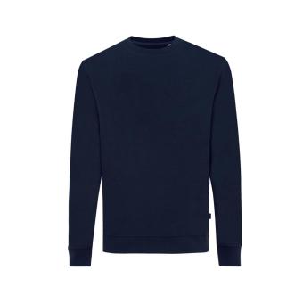 Iqoniq Zion Rundhals-Sweater aus recycelter Baumwolle, Navy Navy | XXS