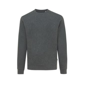 Iqoniq Denali ungefärbt. Rundhals-Sweater aus recycelter BW, anthrazit Anthrazit | XXS