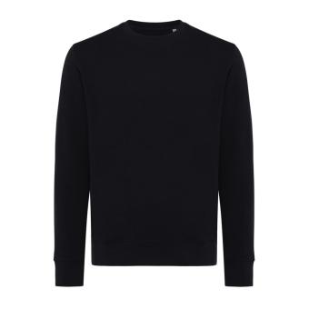 Iqoniq Etosha Lightweight Sweater aus recycelter Baumwolle, schwarz Schwarz | XS