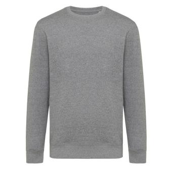 Iqoniq Etosha Lightweight Sweater aus recycelter Baumwolle, Ungefärbtes helles anthrazit Ungefärbtes helles anthrazit | XS