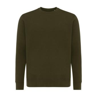 Iqoniq Etosha Lightweight Sweater aus recycelter Baumwolle, khaki Khaki | XS