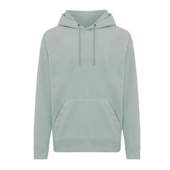IQONIQ Trivor Mikrofleece-Kapuzen-Pulli aus recyc. Polyester, Eisberggrün Eisberggrün | XXS