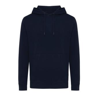 Iqoniq Rila lightweight recycled cotton hoodie, navy Navy | XS