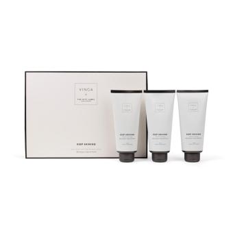 VINGA x TGL body care gift set White/black