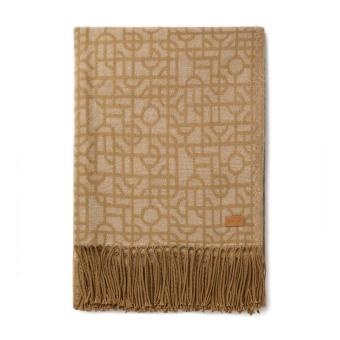 VINGA Verso blanket Brown