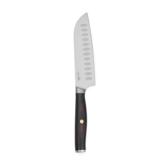 VINGA Tara Santoku-Messer aus Stahl Stahlblau